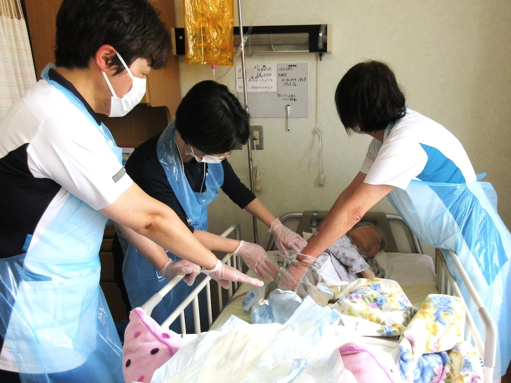外来受付の様子